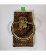 Towel Holder Antique Gold Look Wall Mount or Hang Primitive Rustic Cotta... - $527.41 MXN