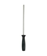 HENCKELS Fine Edge Pro Sharpening Steel, 9-inch, Black/Stainless Steel - $36.80 CAD