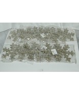 Sage Company XAO11986PL Glittered Snowflake Ornament 8 Inches Box of 12 - £23.97 GBP