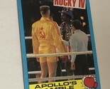 Rocky IV 4 Trading Card #16 Carl Weathers Dolph Lundgren - £1.95 GBP