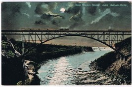 Postcard Grand Trunk Railway Bridge Over Niagara River - £3.94 GBP