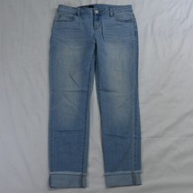 Simply Vera by Vera Wang 4 Mid Rise Skinny Light Wash Stretch Denim Jeans - $13.71