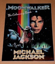 Michael Jackson Moonwalker Coloring Book Vintage 1989 First Edition - £78.65 GBP