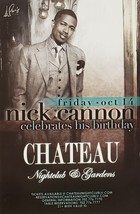DJ NICK CANNON @ CHATEAU Nightclub Paris Hotel Las Vegas Promo Card - $1.95