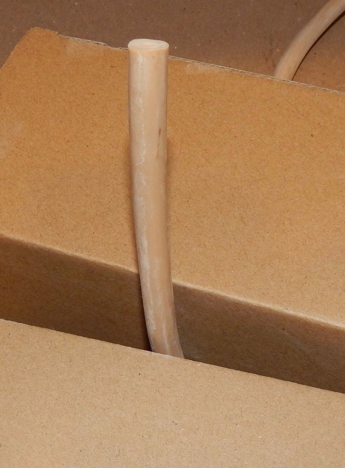 1/8&quot; 3mm Tan Silicone Tubing Sold Per Foot Vacuum Hose Line 1/8&quot; Thick U... - $0.99