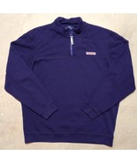 Vineyard Vines Purple 1/4 Zip Pullover Sweatshirt - Men&#39;s Size Large - $436.95 MXN