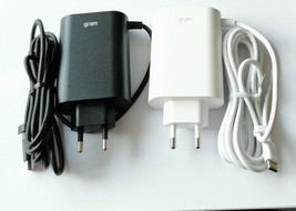 Eu 65W USB-C Charger 16T90P-GA5BK ADT-65FSU-D03-EPK For Lg Gram Laptop Tablets - £19.13 GBP