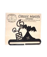 Classic Motifs Rooftop 6 Inch Charcoal Split Bottom Craft Holder - $294.37 MXN