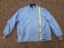 Vintage The Great Lakes Sherpa Lined Racer Windbreaker 70s Jacket USA Th... - $30.84 CAD