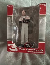 Dale Earnhardt Sr #3 2005 NASCAR Christmas Collectible Figurine Ornament Trevco - £4.55 GBP