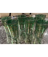 Moroccan green tea glasses-  Moroccan green tea glass set to serve mint tea - £26.65 GBP
