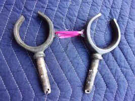 Bronze heavy duty Marine Oar Lock set of 2 , 2-1/2" diameter oar, 2-3/4"... - $41.09