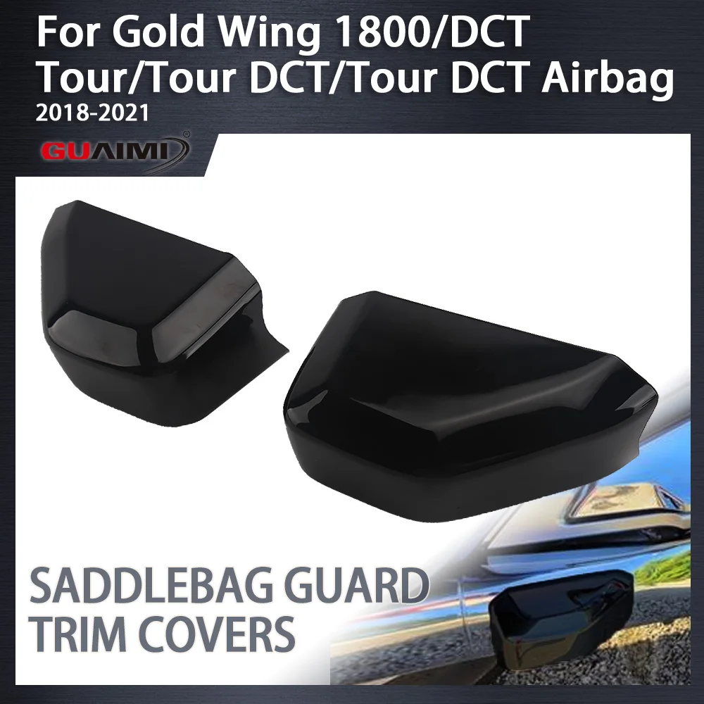 For Goldwing GL1800 2018 2019 2020 2021 Saddlebag Guard Covers Motorcycl... - £48.80 GBP