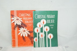 Christmas Program Builder Number 1 and 2 Haldor Lillenas (Author) 1943 -... - $92.64