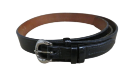 Vtg Bucheimer Clark Black Leather Ranger Belt, B9E1-34 - Size 34 - €12,94 EUR