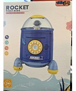 Rocket  Piggy Bank - for Real Money - for Boys Girls Kid CranEden - $41.54 CAD