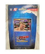 WWE 2K 2016 Brock Lesnar Super Card &amp; Super Token GameStop Exclusive Uno... - $721.69 MXN