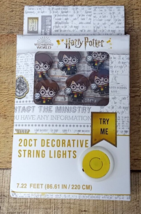 Wizarding World - Harry Potter Hedwig 20 Ct Decorative String Lights (7.22 Feet) - £9.51 GBP