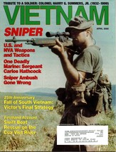 Vietnam Magazine April 2000 Sniper US and NVA Weapons and Tactics - £6.14 GBP