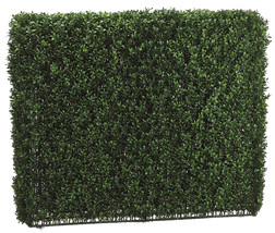 Scratch &amp; Dent 33 Inch Tall Boxwood Hedge Two Tone Green - £233.56 GBP