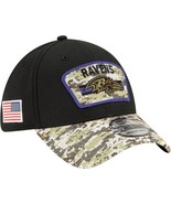 Baltimore Ravens Mens New Era Salute to Service 39Thirty Stretch Fit Hat... - £19.68 GBP