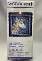 Spinrite Wonderart Latch-Hook Kit, Unicorn, 12&quot; X 12&quot;, Kit # 426135 - £4.48 GBP
