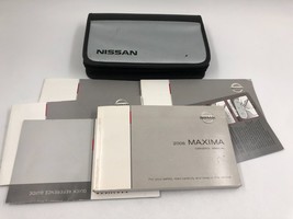 2006 Nissan Maxima Owners Manual Handbook Set with Case OEM I02B11025 - £11.65 GBP