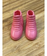 Vintage Barbie Pink High Top Sneakers Kicks Shoes Accessories KG JD  - €6,77 EUR