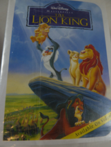 Vtg Walt Disney Masterpiece The Lion King McDonalds Happy Meal 1996 Unused - $5.44