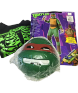 Teenage Ninja Turtles Size L RAPHAEL Costume &amp; Skeleton Sweatshirt Hallo... - €22,31 EUR