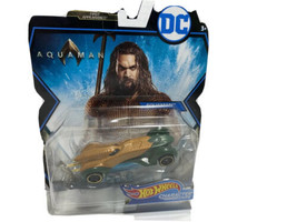 Aquaman - DC Universe Aquaman Character Cars - Hot Wheels Diecast Car - £6.87 GBP