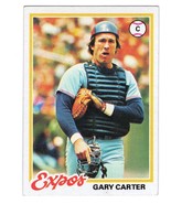 Gary Carter 1978 Topps #120 HOF '03 All Star (11) Clemente Award World Series 86 - $2.99