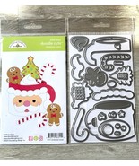 Christmas Cocoa Die Set. Santa Gingerbread Mug Doodle Cuts.  Doodlebug D... - £21.10 GBP