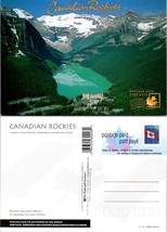 Canada Canadian Rockies Fairmont Chateau Resort Lake Louise Vintage Postcard - £7.51 GBP