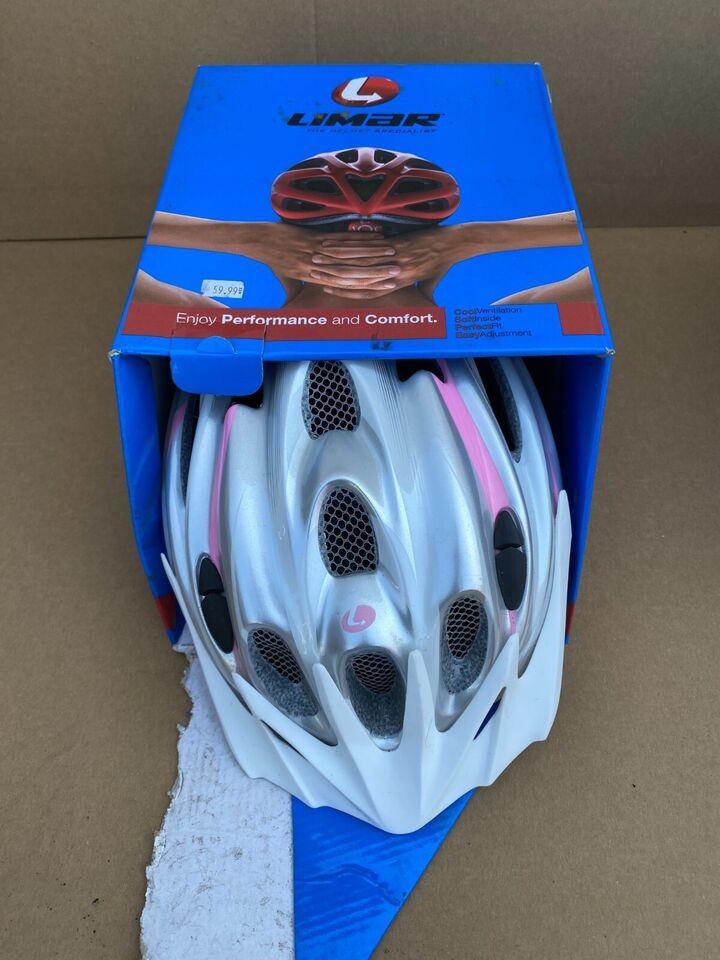 Cycling - Limar Sport Action bike Helmet Model 525, silver pink, large - $22.99