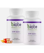 2 Pack Biote Nutraceuticals - DIM SGS + - Hormone + Detox (60 Capsules) - $64.48 CAD