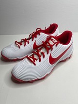 Nike Women&#39;s HyperDiamond 3 Keystone Softball Cleats AO7920-107 Red Size... - £59.94 GBP