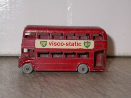 LESNEY Matchbox diecast No. 5  Routemaster Double Decker Bus Gray Wheels BP - £19.63 GBP