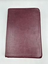 Ryrie Study Bible NIV 1984 OOP Red Letter Indexed Maroon Bonded Leather Moody - £26.55 GBP