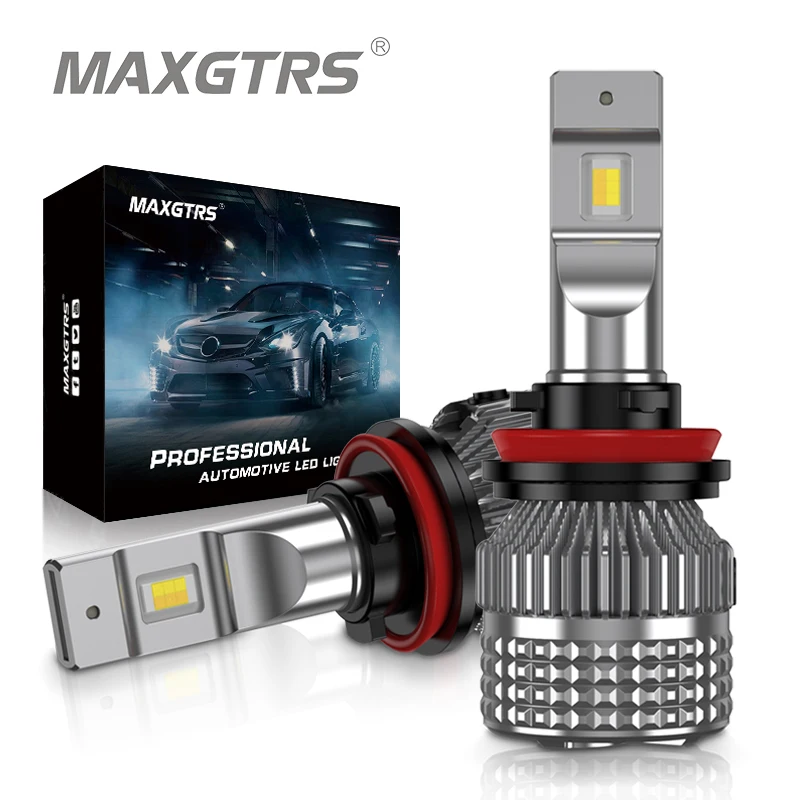 2x Car LED Bulb Headlight Fog Light H1 H4 H7 H8/H9/H11 9005 HB3 9006 HB4 9012 - £24.22 GBP+