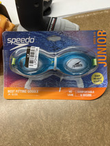 Open package- Speedo Junior Glide Swim Goggles - Blue - $11.75