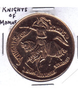 1970 New Orleans KNIGHTS OF MOMUS Doubloon , gold toned - $94.24 MXN
