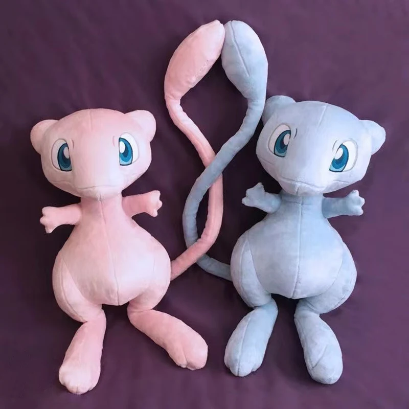 Pokemon Plush Heterochromatic Mew Evolution Plushies Mewtwo Stuffed Doll Anime - £12.62 GBP+