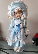 Beautiful Little Bo Peep Porcelain Doll - $38.95