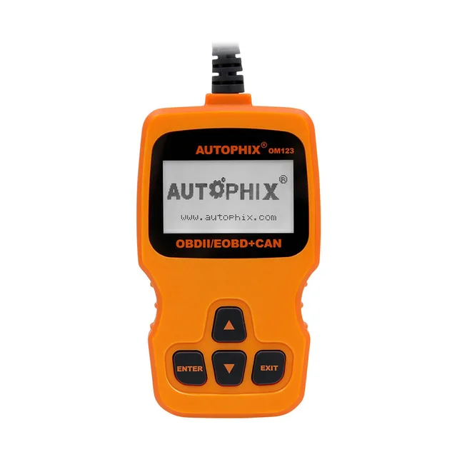 NEW AUTOPHIX OM123 OBD2 Code Reader Gas  yzer  Auto Diagnostic Scanner in Russia - $125.35