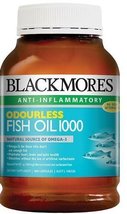 Blackmores Odourless Fish Oil 1000 Capx400 * New * - $45.00
