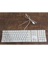 White &amp; Clear Apple USB Keyboard  - $18.81