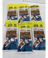 (6) MLB Topps Heritage Baseball 2021 Value Pack (15 Cards Each) - $45.02 CAD