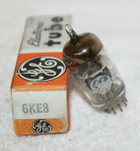 1- GE 6KE8 NOS Audio Ham Radio Vacuum Tube in Box ~ USA ~Tests VG - $9.99