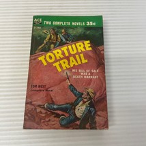 Broken Wheel Ranch and Torture Trail Western Paperback Book an Ace Double 1957 - £11.25 GBP